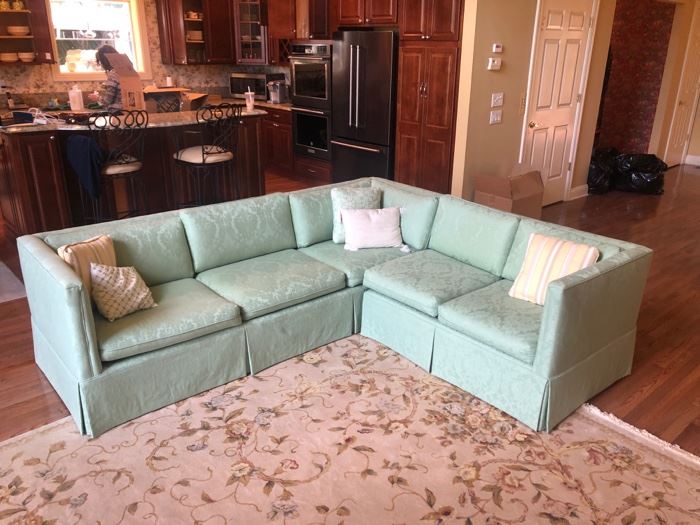Vintage sectional sofa in perfect shape