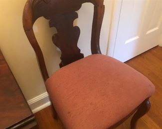 One of a few antique chairs 