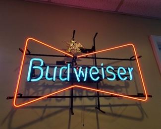Neon Budweiser Sign