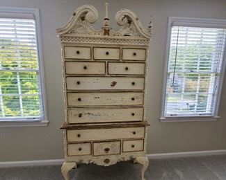 Hand Painted Highboy