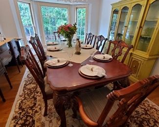 Dining Table and 8 chairs