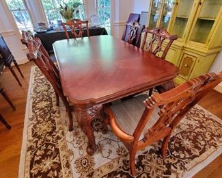Dining Table and 8 chairs