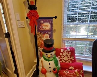 Snowman Blow Mold