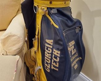 Georgia Tech Golf Bag 1990 National Champions