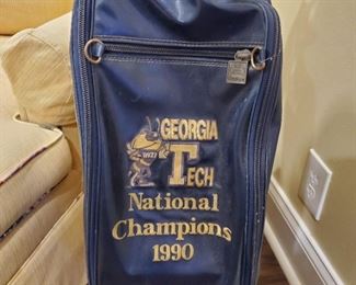 Georgia Tech Golf Bag 1990 National Champions