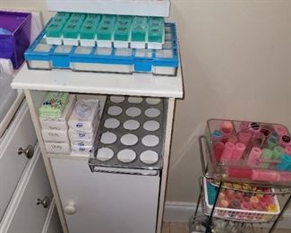 Pill Organizers, Small Cabinet