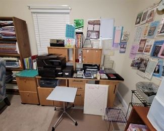 Desk, Printers, Tables, Office Supplies