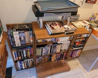 VHS, DVD, CD, Cassettes