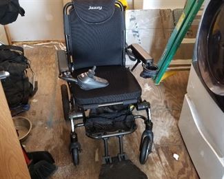 Air travel approved portable folding electric mobility chair