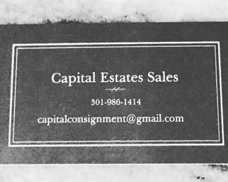Please call, text or email if you or someone you know would like to talk to us about either an Estate Sale or Downsizing Sale. We would love the opportunity to hold your sale!!!