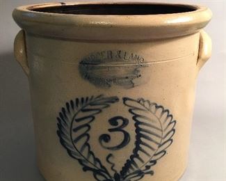 Burger & Lang, Rochester NY 3 Gallon 