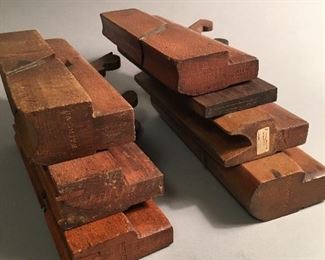 Antique Wood Planes Carpenters Tools 