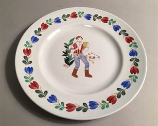 Vintage Arabia Finland Charger