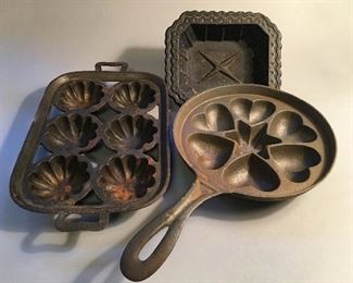 Vintage Cast Iron Pans