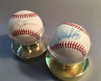 Signed Baseballs Jose Canseco and Other