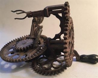 Antique Cast Iron Apple Peeler 
