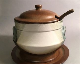 Vintage Pottery Craft USA Soup Tureen 