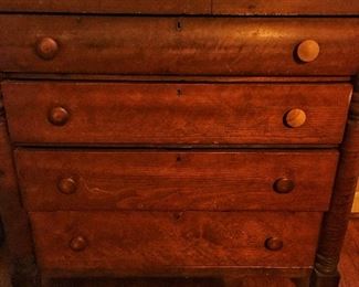 Four Drawer Vintage Chest of Drawers 
