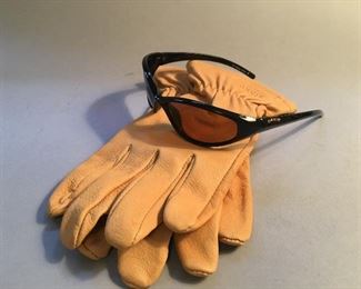 Orvis Sunglasses and Deerskin Gloves (sold separately)