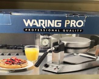 New in Box, Waring Pro Professional Quality Waffle Maker (Brunch at Home!!)