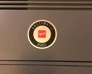 Vintage Gaf Ansomatic 680 Slide Projector 