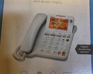 New in Box AT&T Corded Answering System 