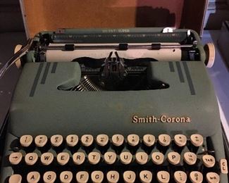 Smith Corona Portable Typewriter 