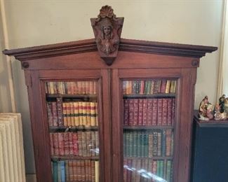 Antique book case