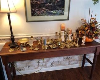 This gorgeous antique Harvest Table would be a treasured addition to any home.  It is in excellent condition and is a size that will lend itself to many places in your home.