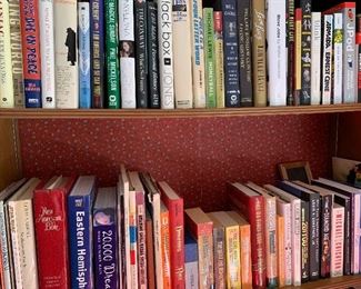 Fiction & non-fiction books galore
