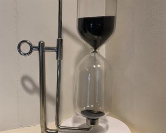 Elegant hourglass for your home office with marble base