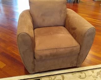 Bauhaus Swivel Chair - measures 36" wide x 33" high x 37" deep