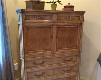 Metz Armoire 56" high x 38" wide x 21" deep