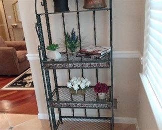 Etagere - measures 62 1/2" high x 25" wide x 13" deep