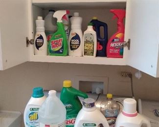 More cleaning supplies