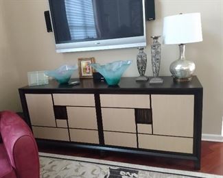 Red Ginger sideboard - Measures 78 1/2" wide x 32 1/2" high x 21 3/4" deep - Designed by Adriana Hoyos - Camelo buffet