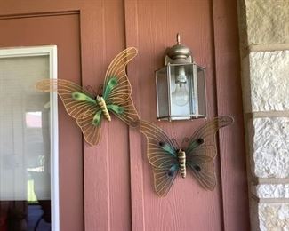 Butterfly wall decor