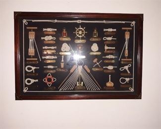 Framed sailor knots