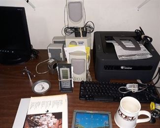 Brother printer and speakers 