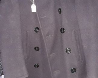 1950's US Navy peacoat