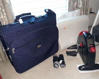 Luggage and workout equipment