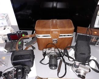 Cameras, TV, radio, clocks, and more.