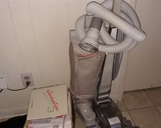 Vintage Kirby vacuum and shampoo accessories
