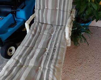 PVC patio furniture set