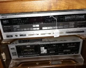 Ultrx stereo synthesizer and cassette tape deck