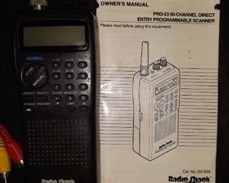 Vintage Radio Shack scanner