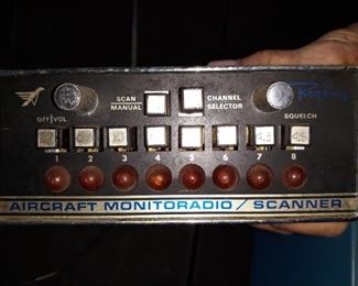 Aircraft radio and scanner 