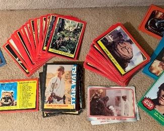 Star Wars/Return of the Jedi Trading Cards