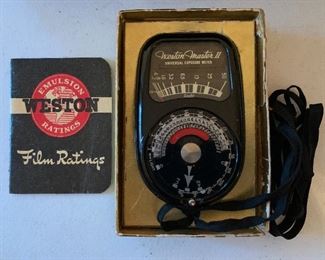 Weston Master II Universal Exposure Meter