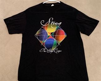 Sting "The Soul Cages" Tour Concert T-Shirt